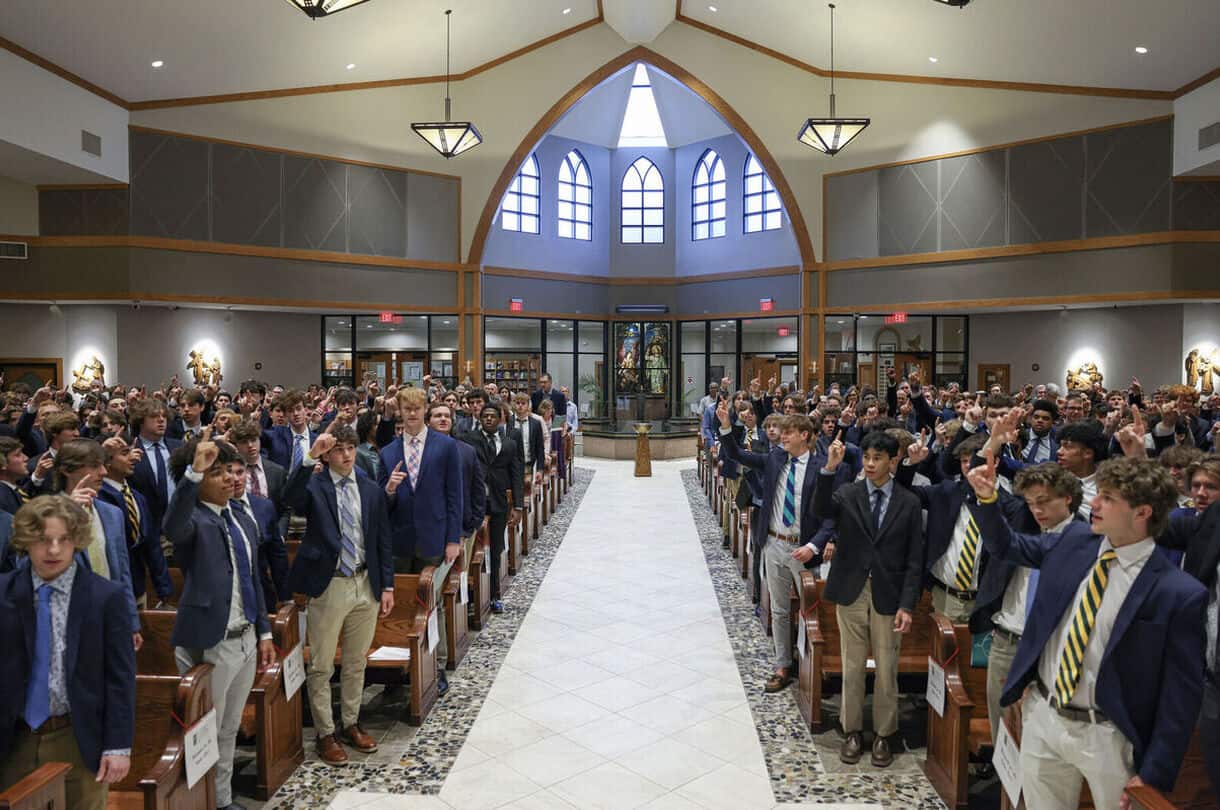 Students in Church